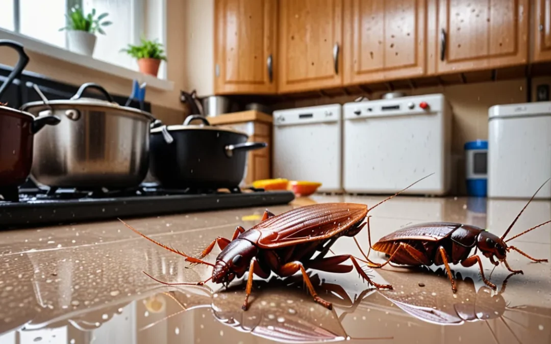 Quais são as doenças que a barata pode causar?