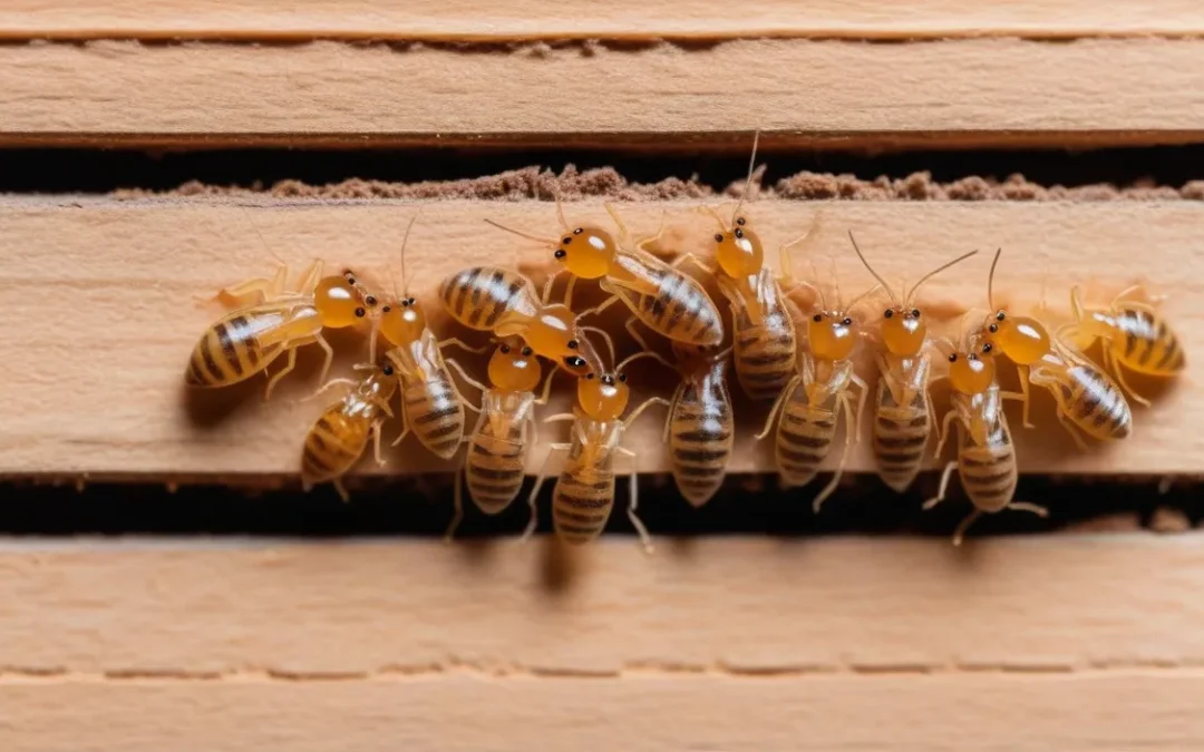 Barreira contra cupins em casas de madeira